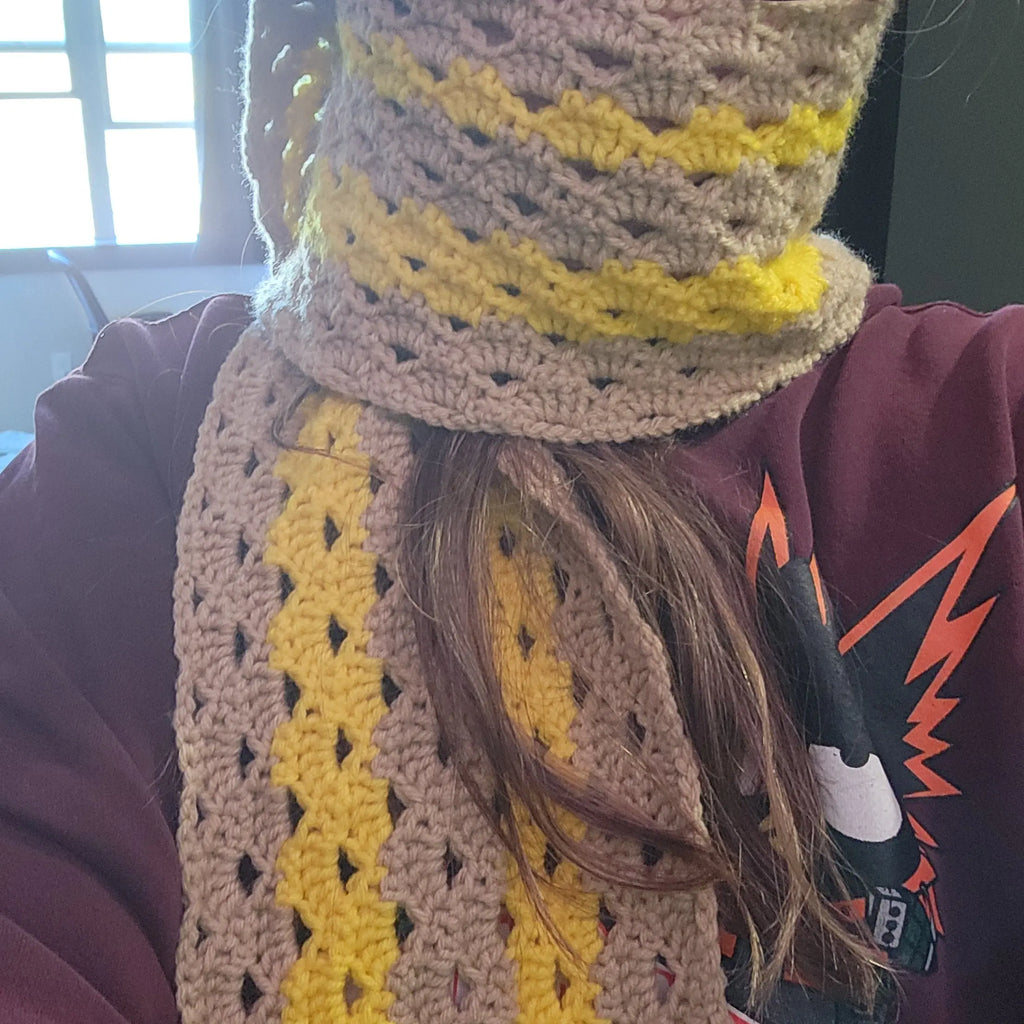 Arcade Stitch Scarf JAWBRAKRstudio