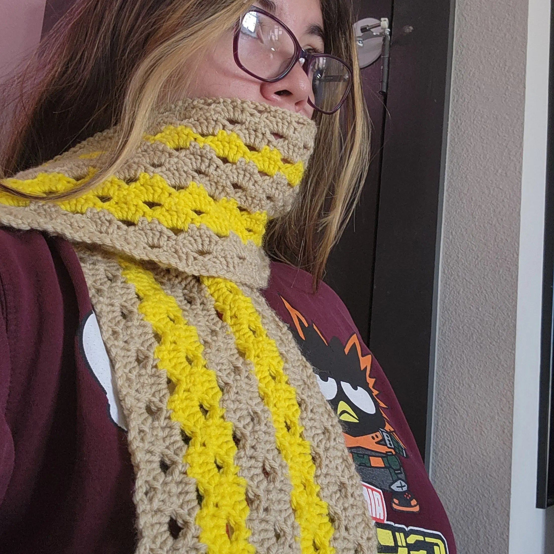 Arcade Stitch Scarf JAWBRAKRstudio
