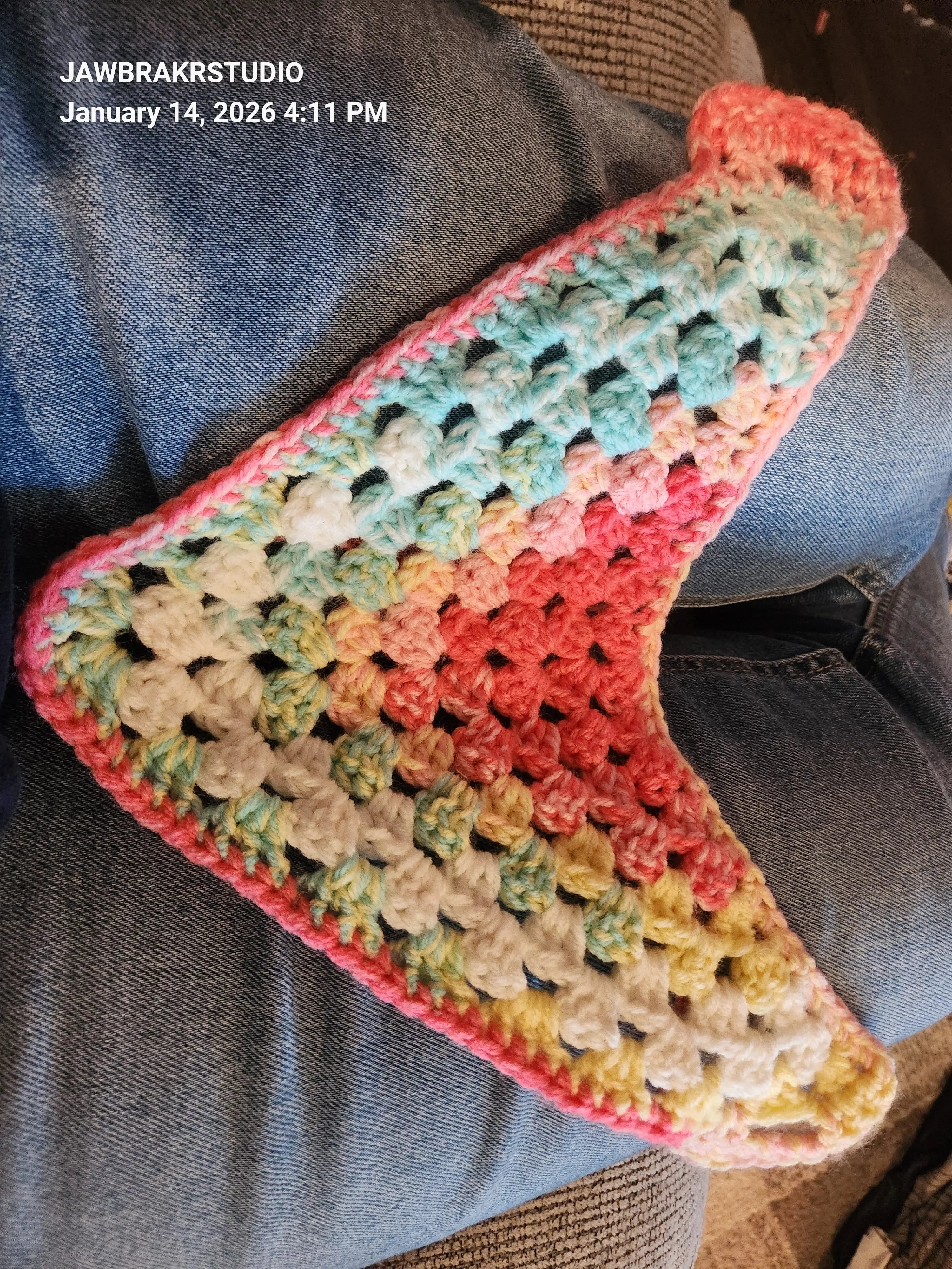 BFF Bandana 12" (collar friendly) JAWBRAKRstudio